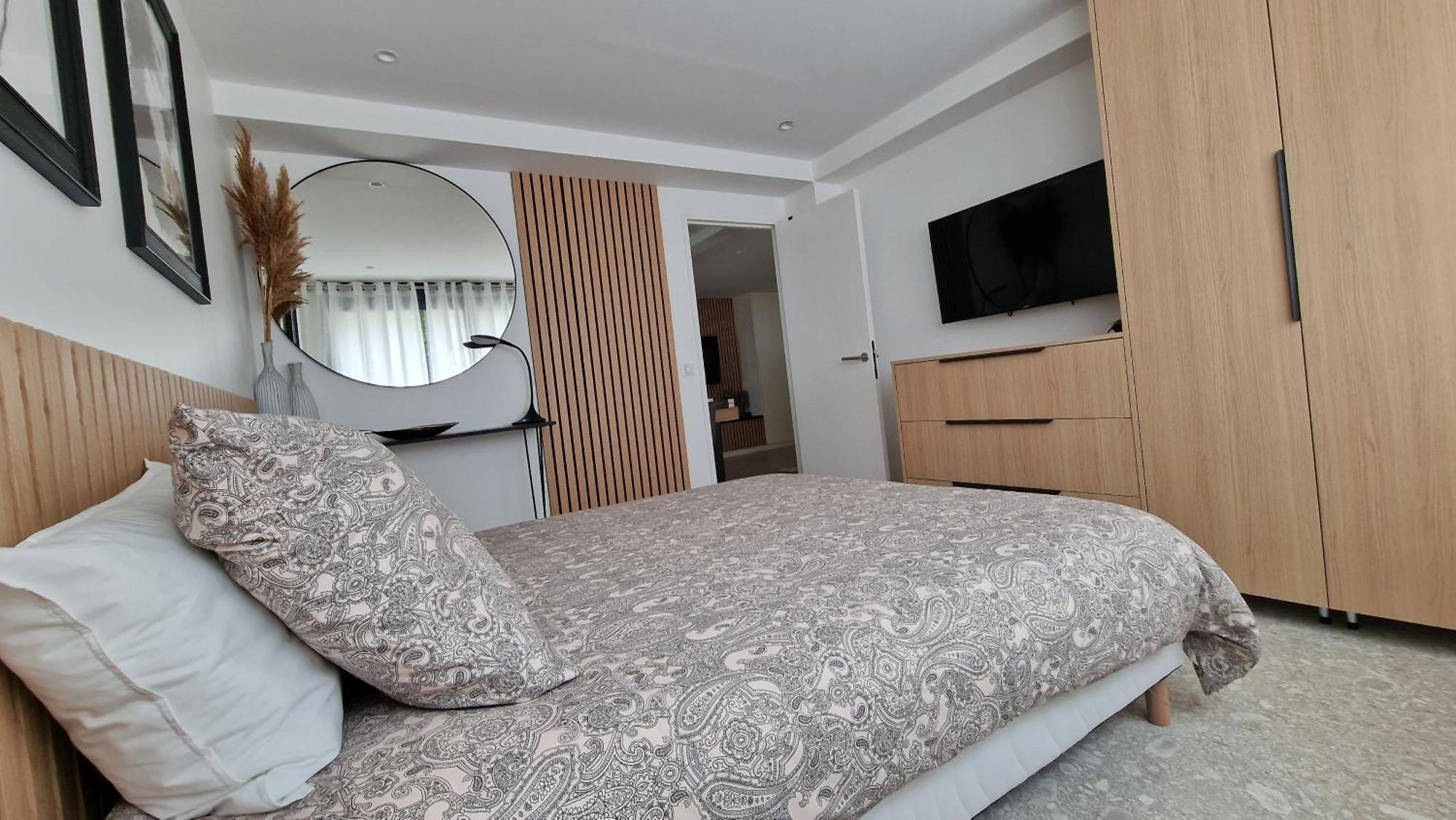 Moderne F3 - 10 Min Aeroport Cdg - Paris - Parc Asterix - Disneyland Paris - Tour Eiffel - Champs Elysee - 15 Min Parc Des Expositions Villepinte - 10 Min Le Bourget - 5 Min Du Golf International De Roissy- Jo 2024 勒蒂亚莱 外观 照片